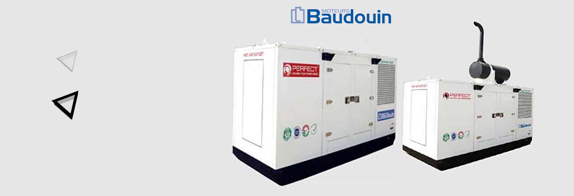 DOMARP INFRATECH - DG Set | Baudouin Diesel Generator